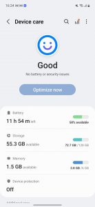 Estado de la batería de Android Estado de la batería de Android