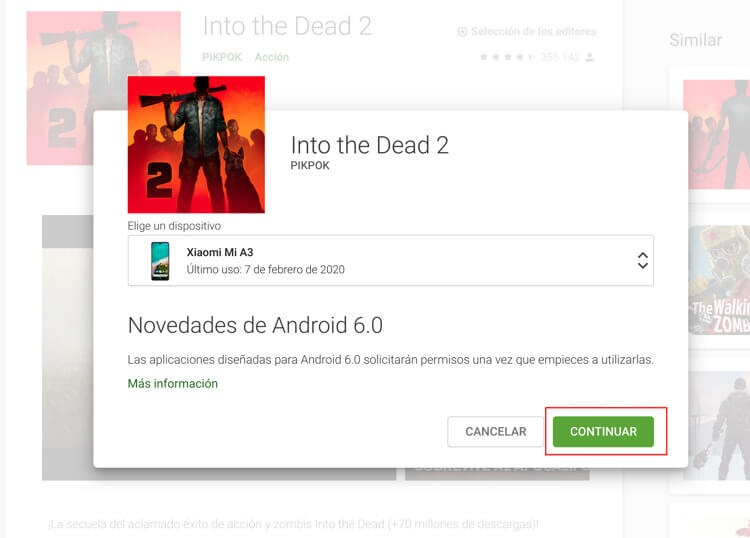 Descargar apps ordenador
