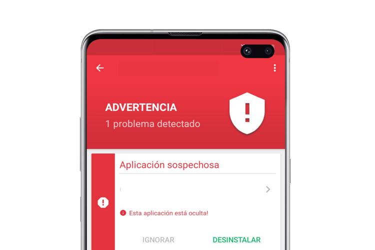 aplicacion sospechosa