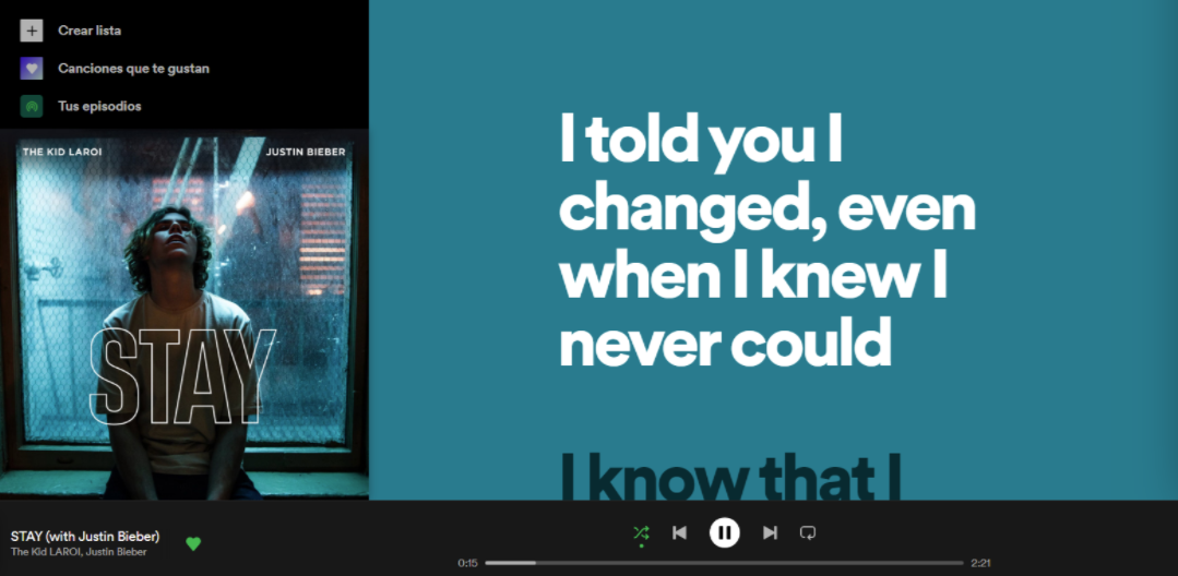 Cómo ver letras de Spotify en el ordenador