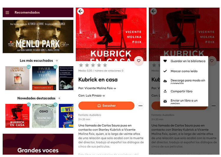 Storytell screenshots