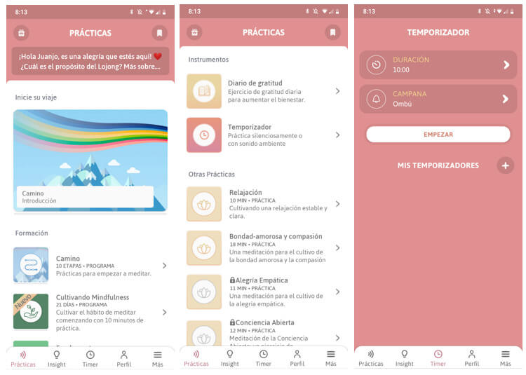 Lojong App meditación
