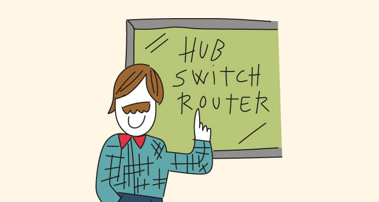 ¿En qué se diferencian un Hub, Switch y Router?
