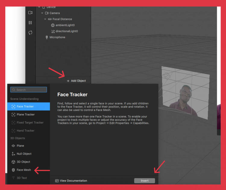 face tracker