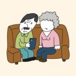 Personas mayores con tablet