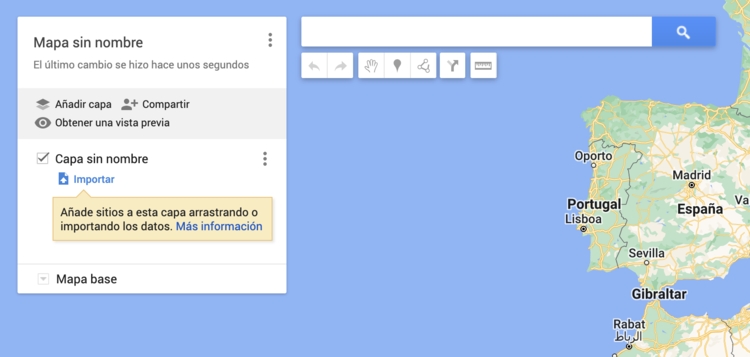 Crea tu mapa personalizado