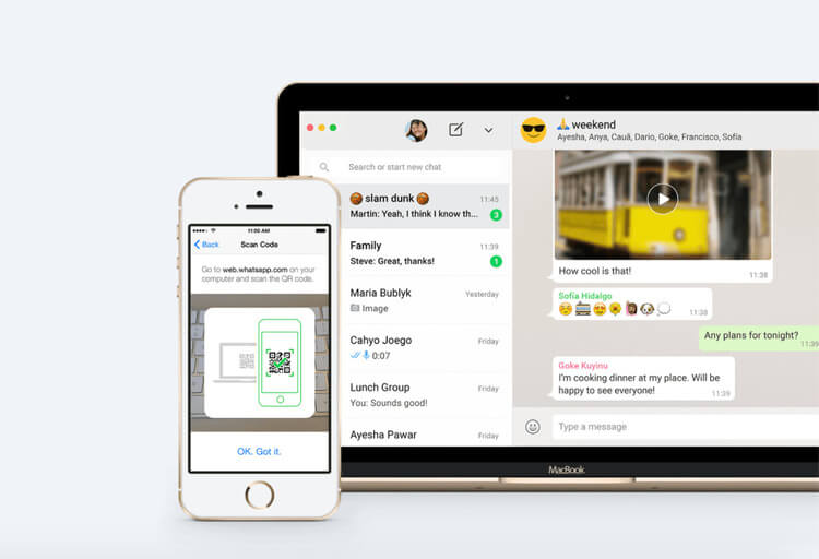 Sincronizar WhatsApp Web y móvil