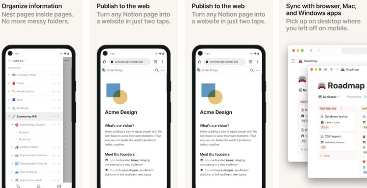 Notion app