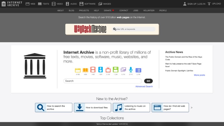 Internet Archive Internet Archive