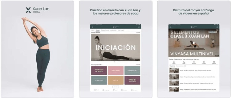 xuan lan yoga - mejores apps yoga