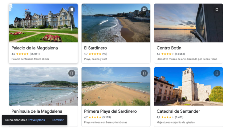 Escoge una ficha recomendada para añadirla a tu plan