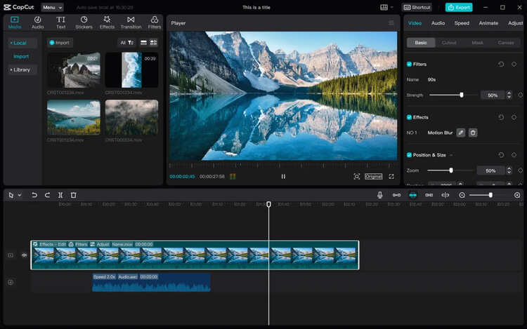 CapCut Editor