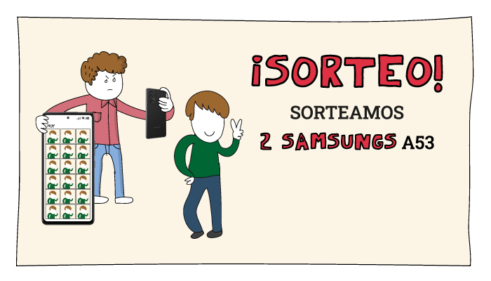 Sorteamos dos Samsung Galaxy A53 - Lowi
