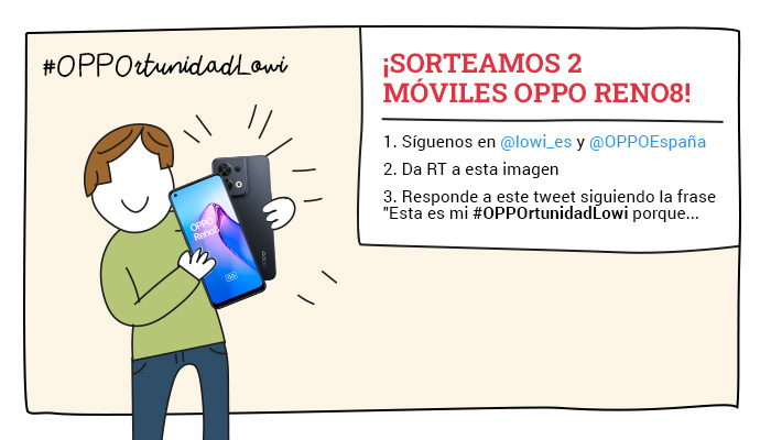 Sorteo Oppo Reno 8