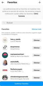 Cuentas favoritas siguiendo en Instagram