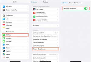 Cómo llamar con número oculto en iPhone