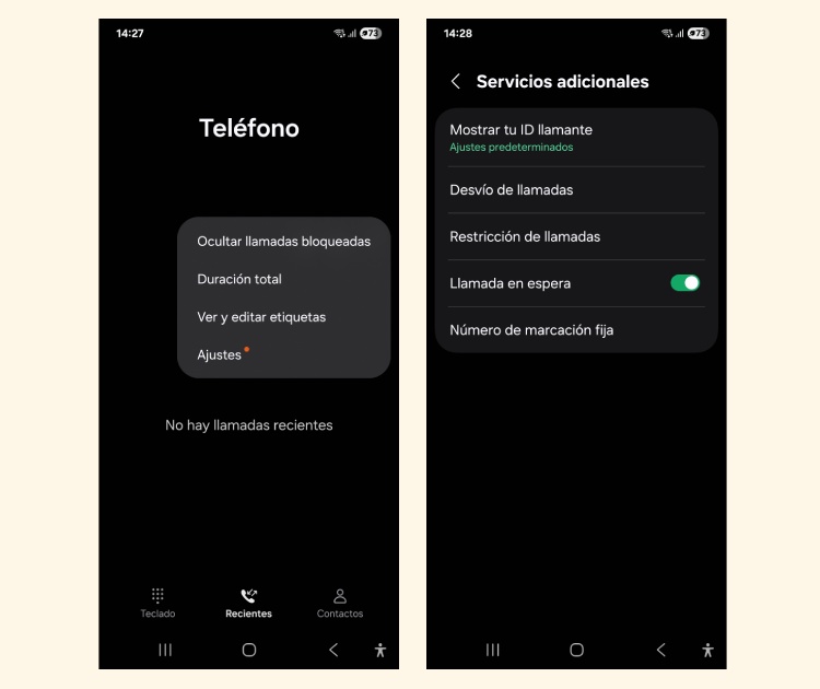 App de telefono de Google App de telefono de Google