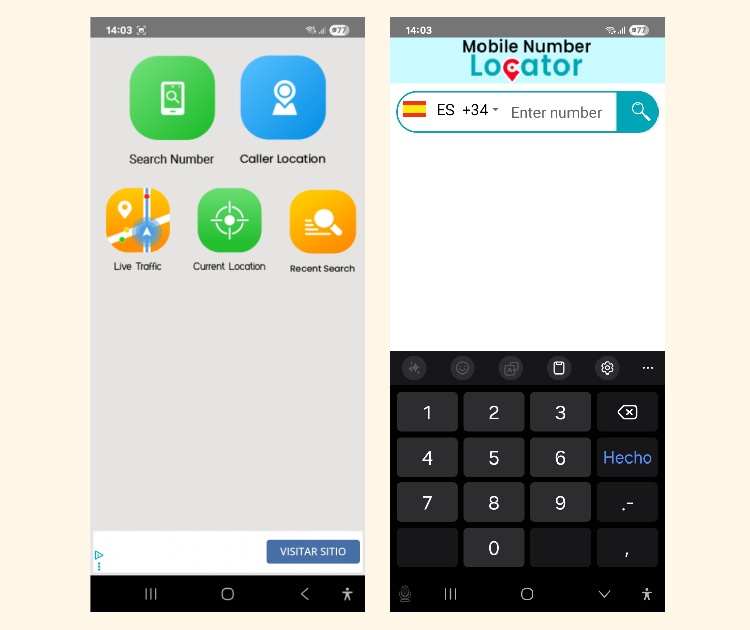 Mobile Call Number Location Mobile Call Number Location