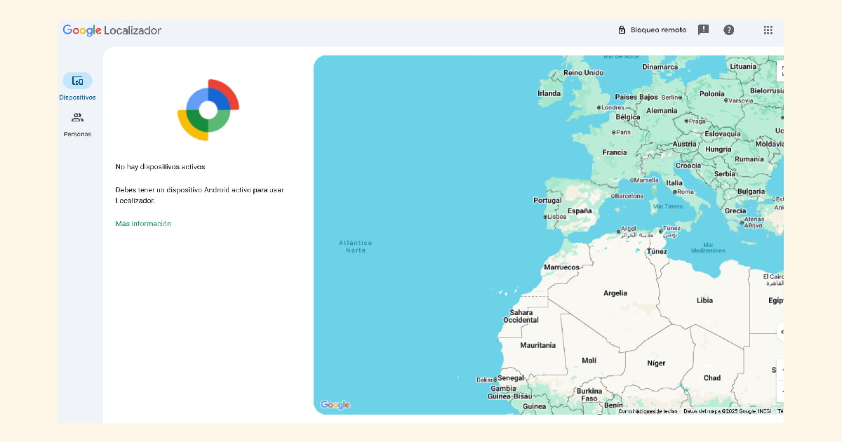 Como rastrear un movil Android con Google Localizador