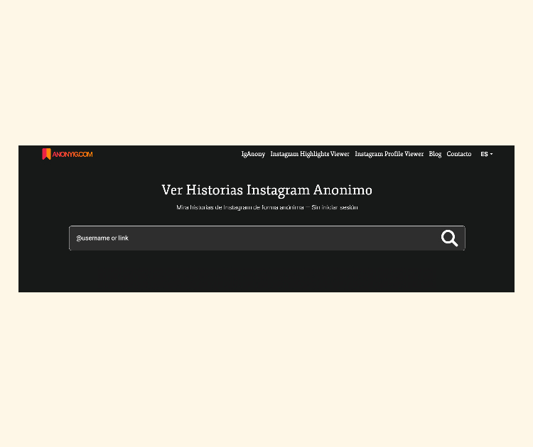 AnonyIg - Mejores paginas para ver historias de Instagram de forma anonima AnonyIg - Mejores paginas para ver historias de Instagram de forma anonima