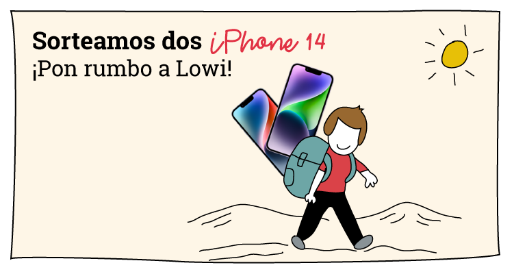 Sorteo de dos iPhones 14