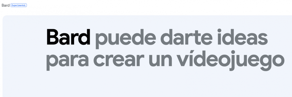 Google Bard en España
