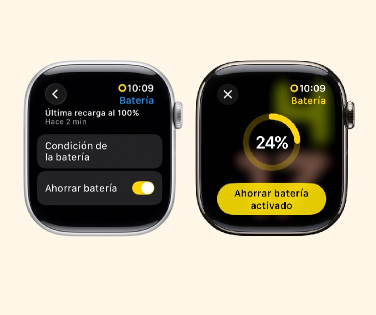 Como activar el modo ahorro de energia en el apple watch