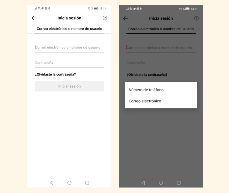 Cómo recuperar la contraseña de TikTok con un número de móvil