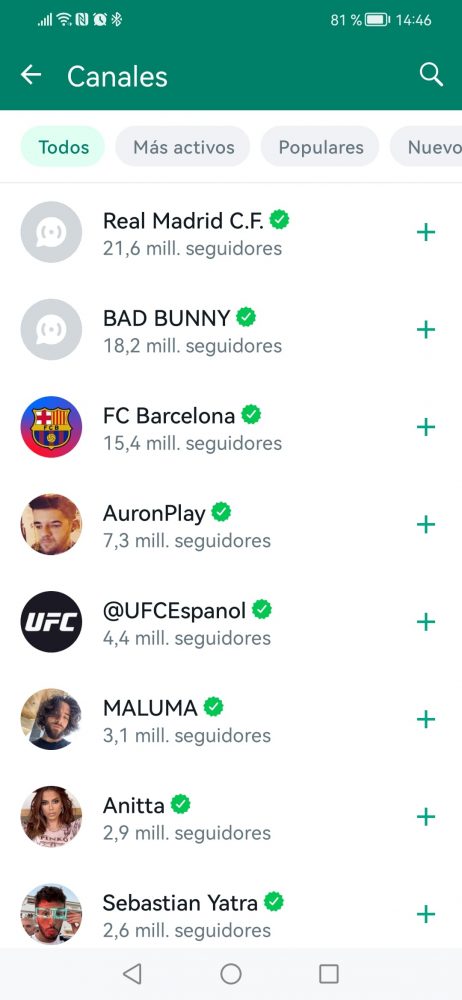 Como unirse a un canal de WhatsApp