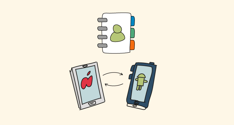 pasar contactos de iphone a android
