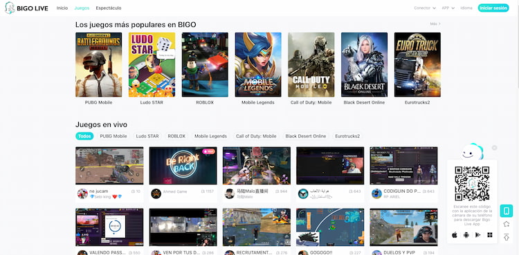 Bigo Live: una nueva plataforma de streaming