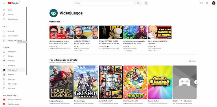 Youtube Gaming