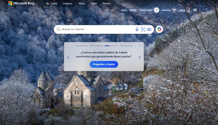 Cómo acceder a Copilot desde Bing