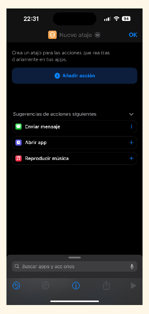 Cómo crear atajos personalizados