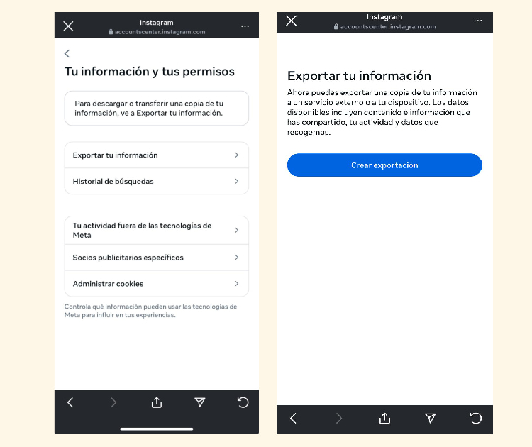 Haz esto antes de cerrar Instagram definitivamente