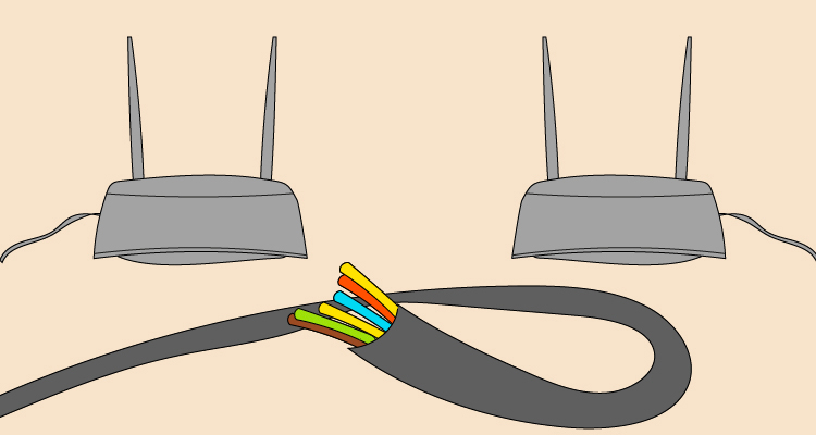 Como conectar dos routers a la misma linea de fibra optica