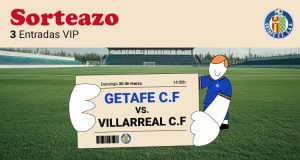 Lowi sorteo de entradas Getafe vs Villarreal
