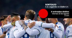 BBLL Sorteo entradas Leganés vs Cádiz agosto 2025