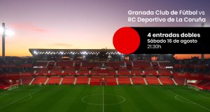 Sorteo entradas granada contra deportivo de la coruña agosto 2025