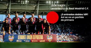 Sorteo de entradas Levante-Real Madrid