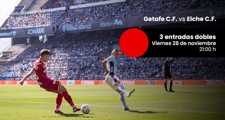 Sorteo entradas Getafe-elche