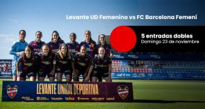 Sorteo entradas story -levante femenino - barcelona femenino