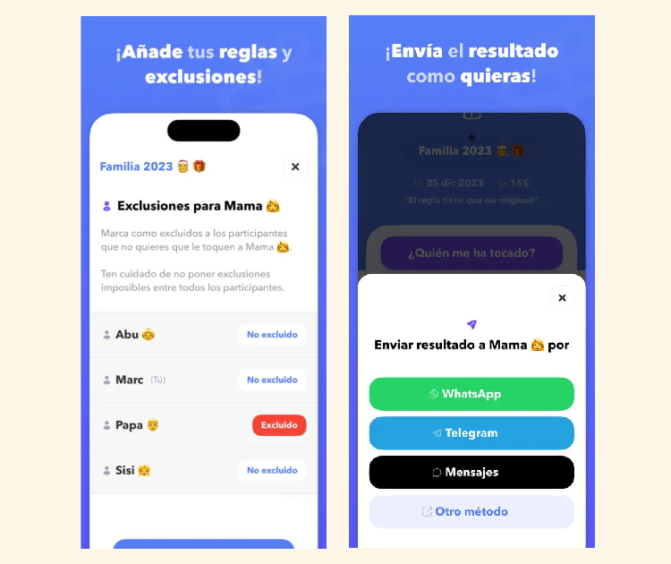 Mejor app para sorteo amigo invisible whatsapp - Amigo Invisible 22