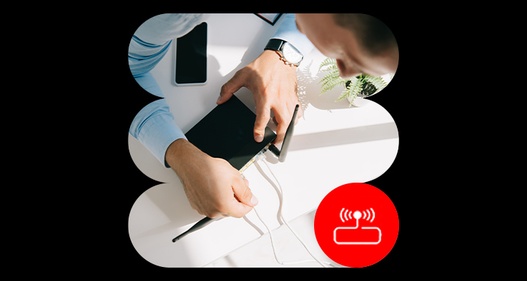 Como conectar el telefono fijo al router de fibra optica