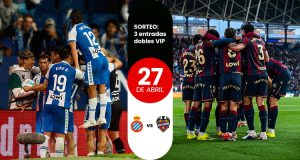 Partido Espanyol vs Levante entradas
