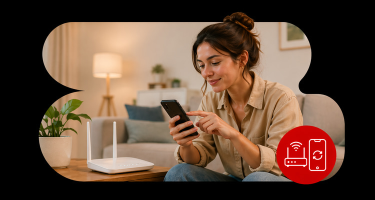 Reiniciar router desde movil