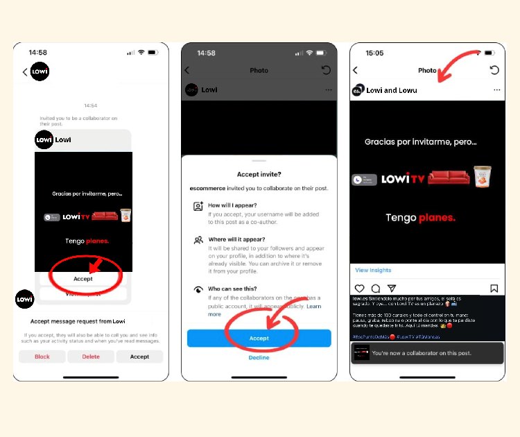 Como crear una publicacion en instagram paso 4